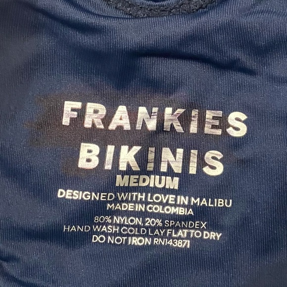 New! Frankie’s Bikinis Bellamy Ribbed Bikini Bottom 10720 - Picture 11 of 13